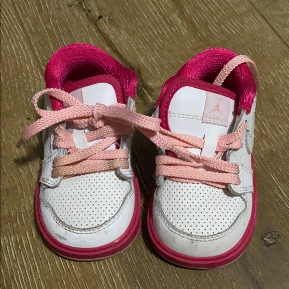 pink baby air jordans